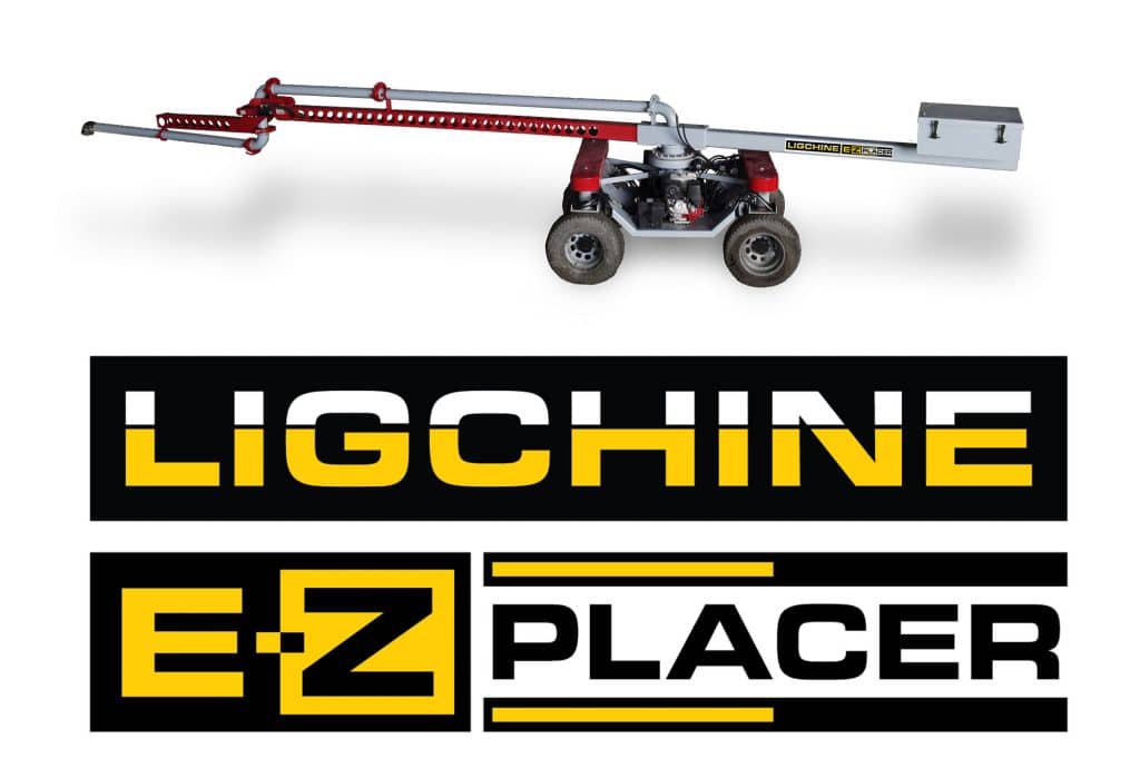 Ligchine E-Z Placer Concrete Placer and Line Dragger
