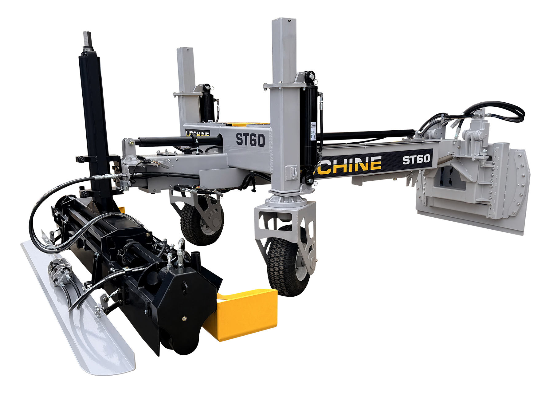 SGNL① Static Co ST60 Laser-Guided Boom Screed Attachment For Skid Steers